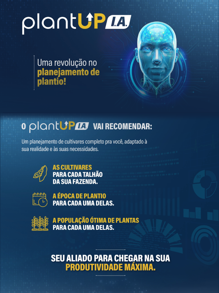 PlantUP I.A. - Revolução no planejamento de plantio