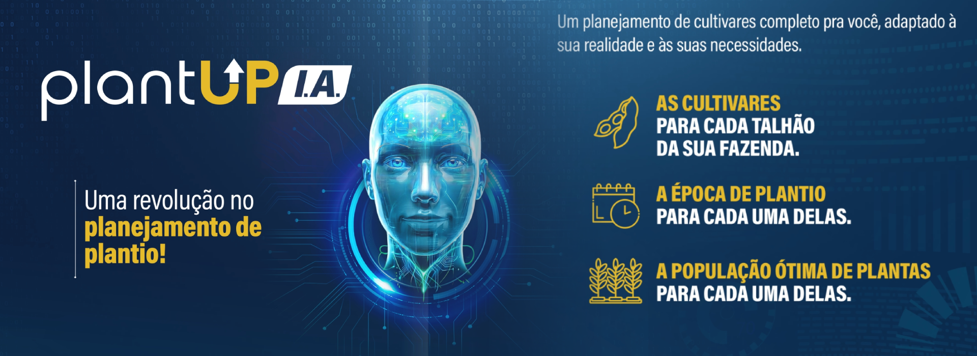 PlantUP I.A. - Revolução no planejamento de plantio